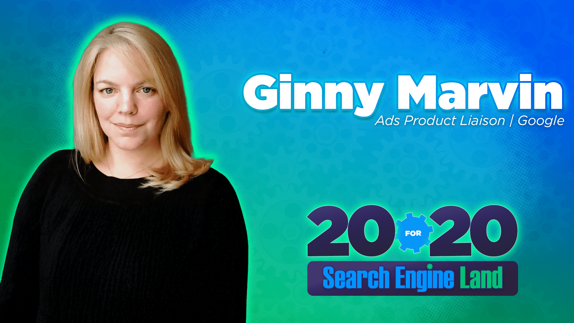 Ginny Marvin, Google Ads Liaison, speaking at a conference or in a professional setting, looking engaged.