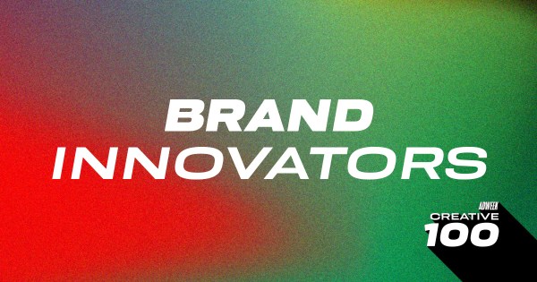 Collage of brand logos and creative campaign imagery from the 2026 Creative 100 list.