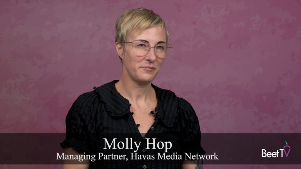 Molly Hop of Havas Media Network speaking at Beet Retreat San Juan on retail media strategies