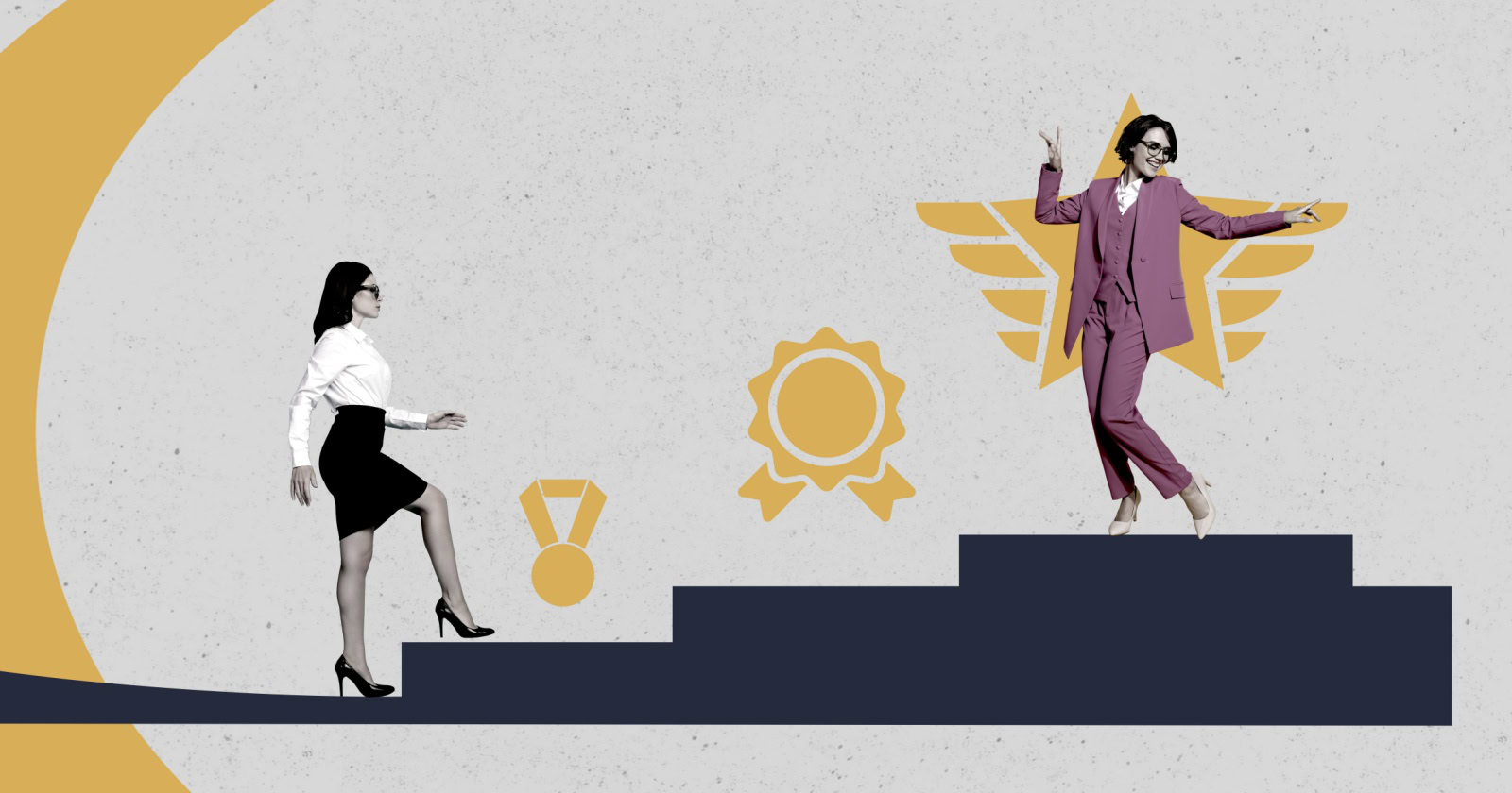 Diagram contrasting T-shaped single peak with M-shaped multiple expertise pillars on broad PPC base