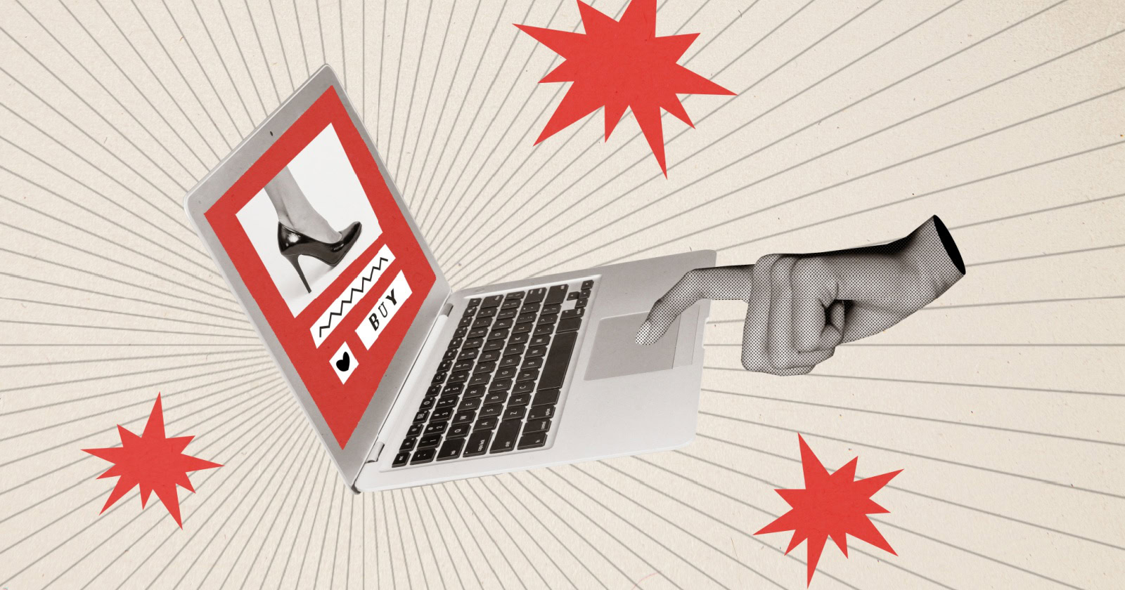 Ecommerce product feed data flowing into AI search engine