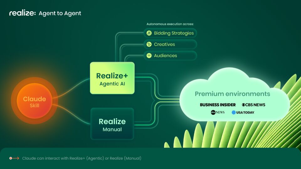 Illustration of a digital network with glowing nodes representing data flow and AI processing.