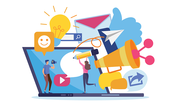 A stylized graphic representing a flight recorder or black box, with data streams flowing into it, symbolizing the tracking of email and SMS messages.