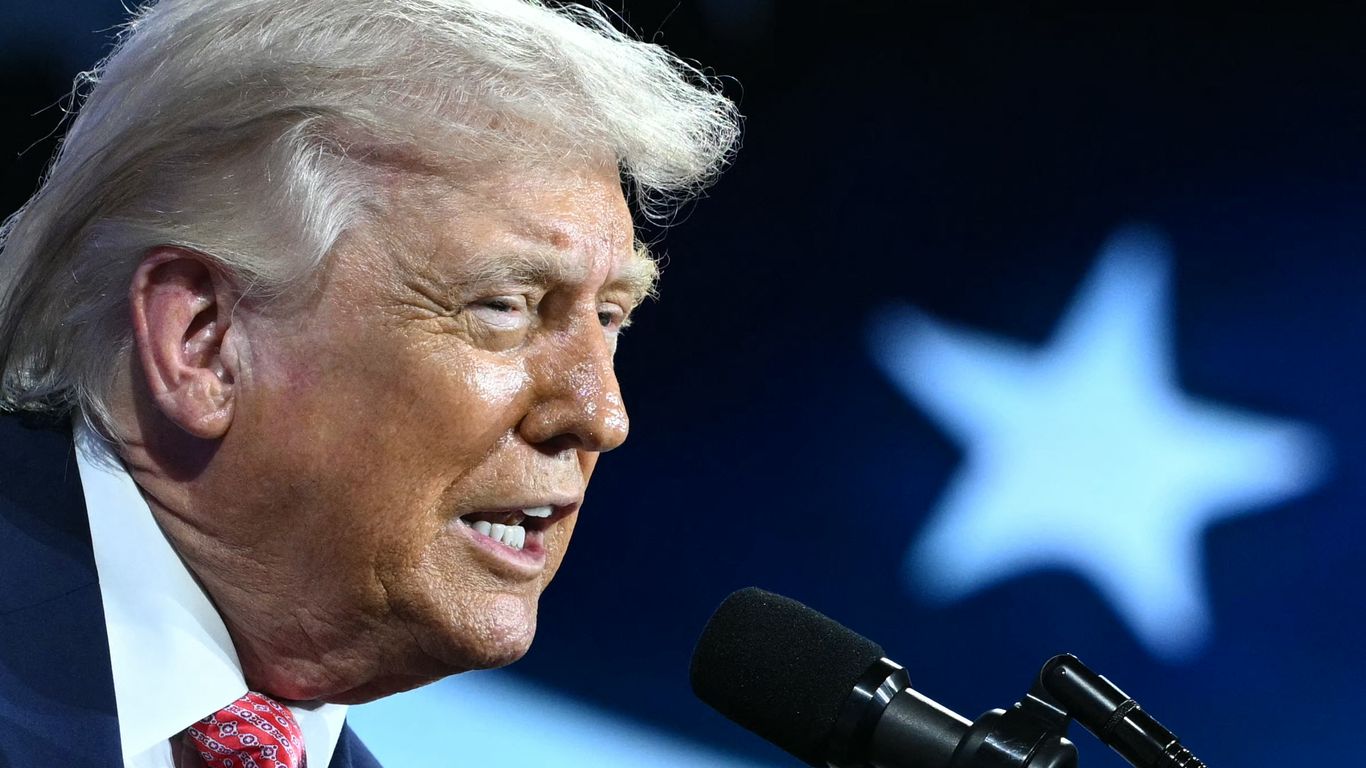 Montage of Trump-featured Republican primary TV ads from Kentucky and Ohio