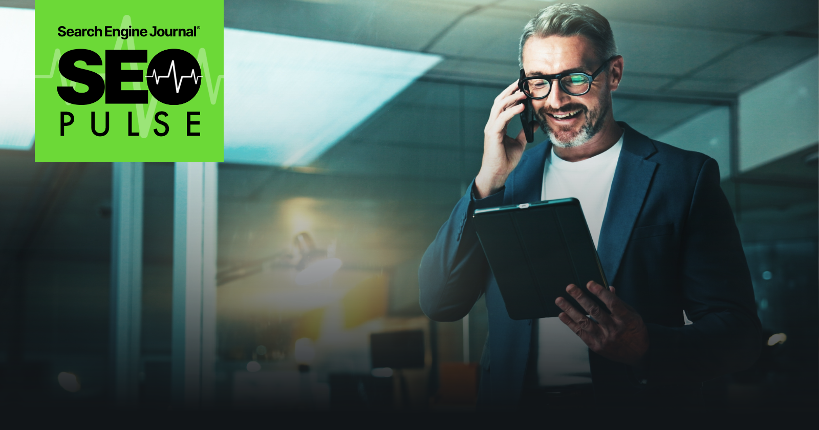 Google Search Console dashboard with inflated impressions graph dropping post-bug fix