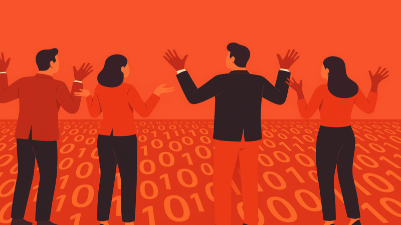 Illustration of an AI agent navigating a complex network of data streams and decision pathways, with a clear boundary indicating authorized actions.